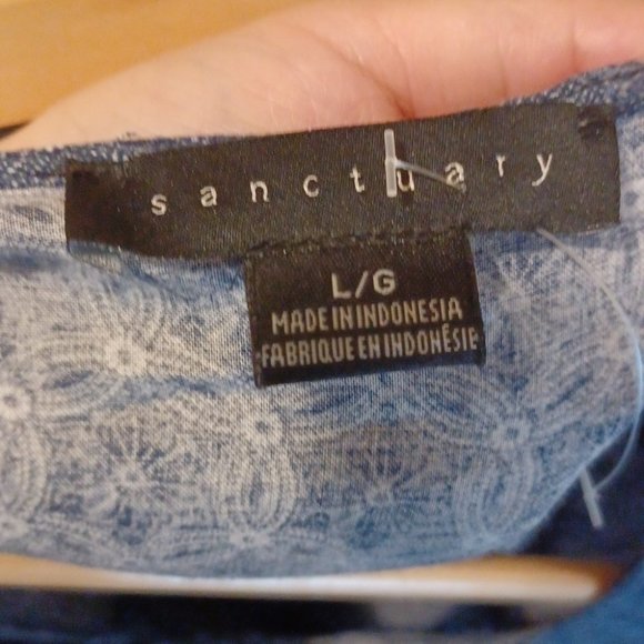 Sanctuary Blue Naomi Romper - Picture 7 of 8